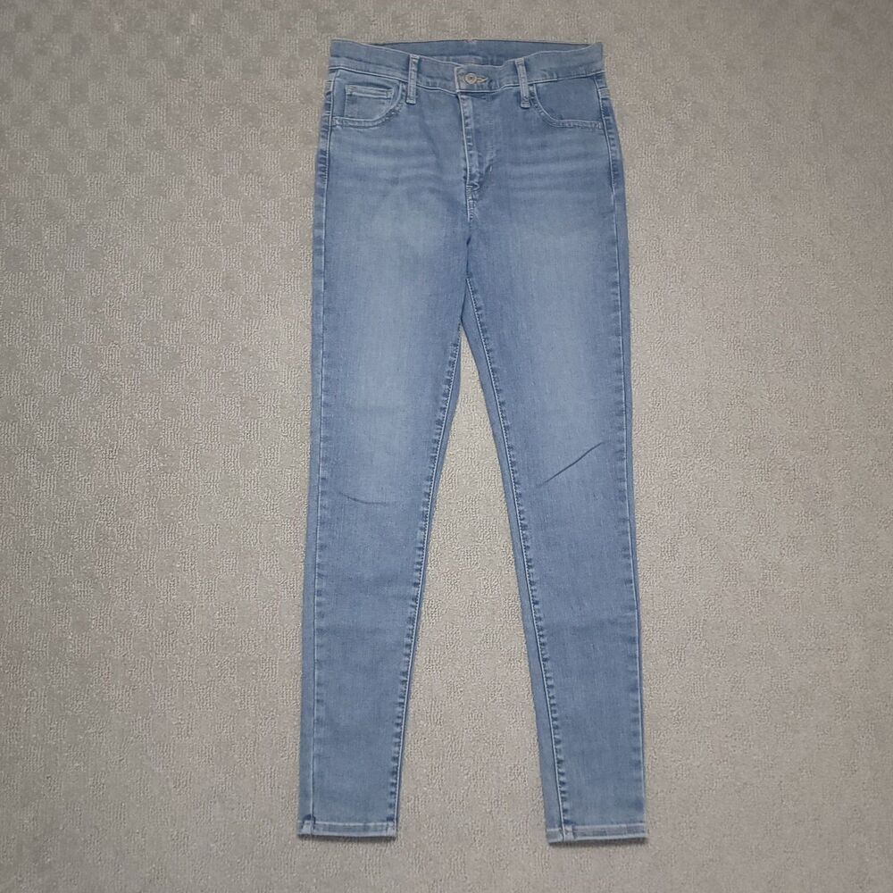 Levi's 721 High Rise Skinny Jeans Women's Size 26x30 Light Wash Stretch
